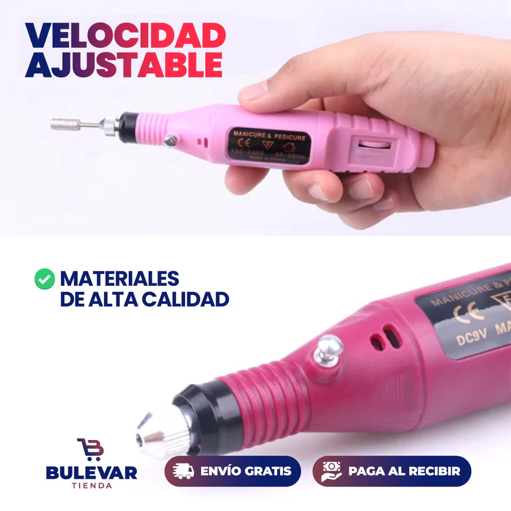 BARRENO ELÉCTRICO DE UÑAS